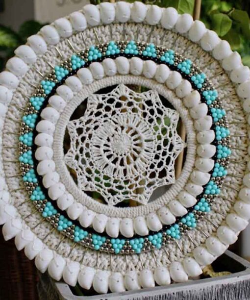 Crochet Shell Deko