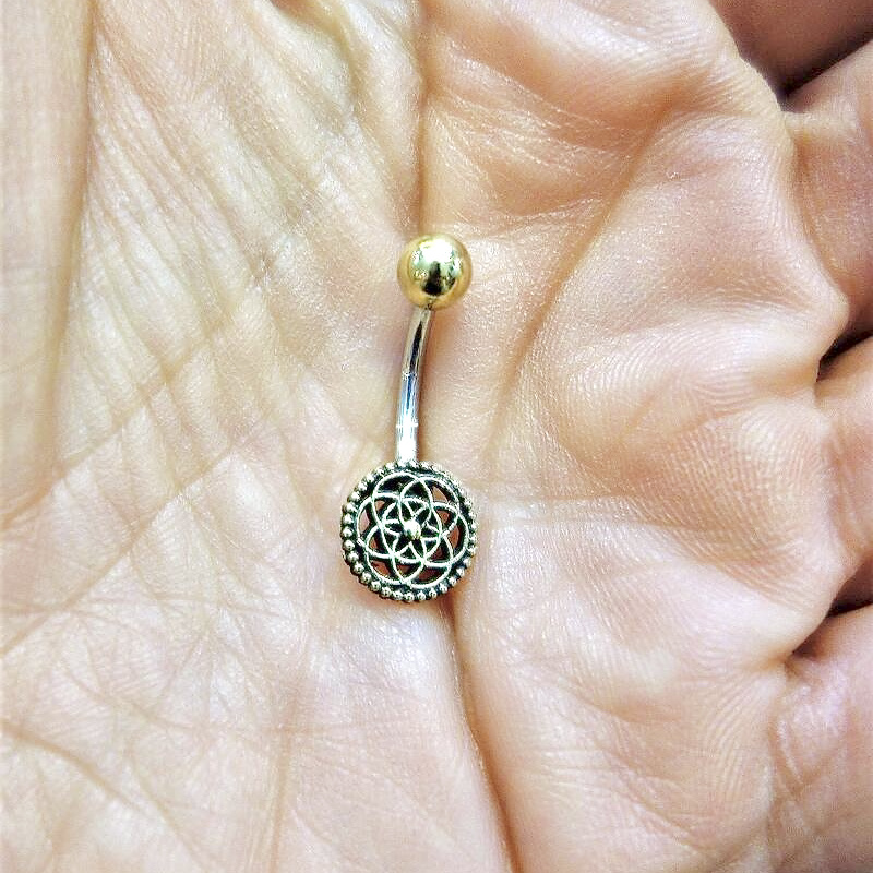 flower-of-life-navel-piercing