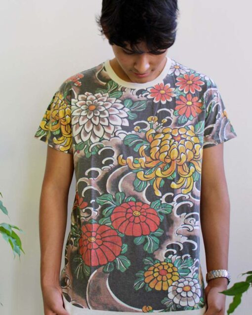 Japanese Flower T-Shirt