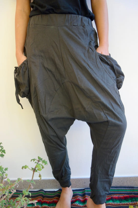 Produktbild Urban Aladinhose braune Haremshose