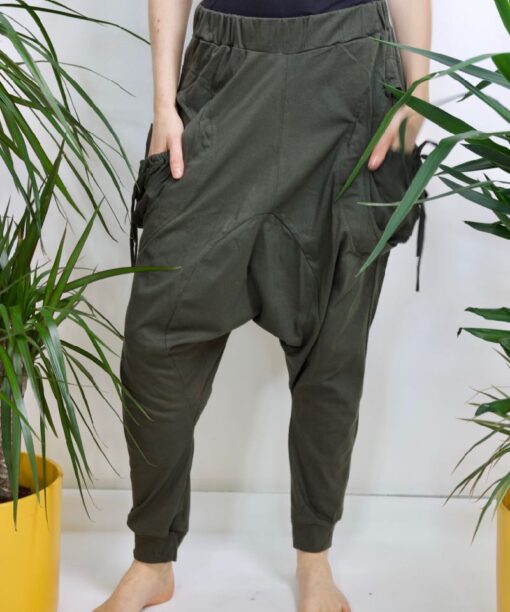 Produktbild Urban Aladinhose grüne Haremshose